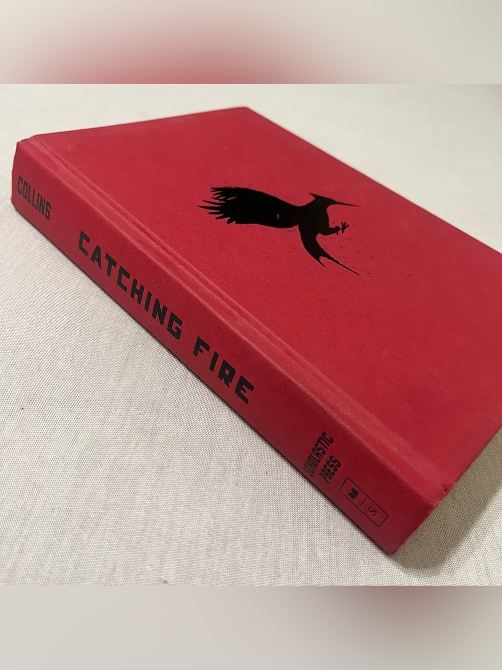 Catching Fire Hardcover Book - Red Cover with Mockingjay (Hunger Games)